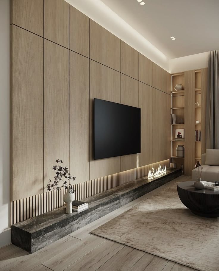 TV feature wall inspiration