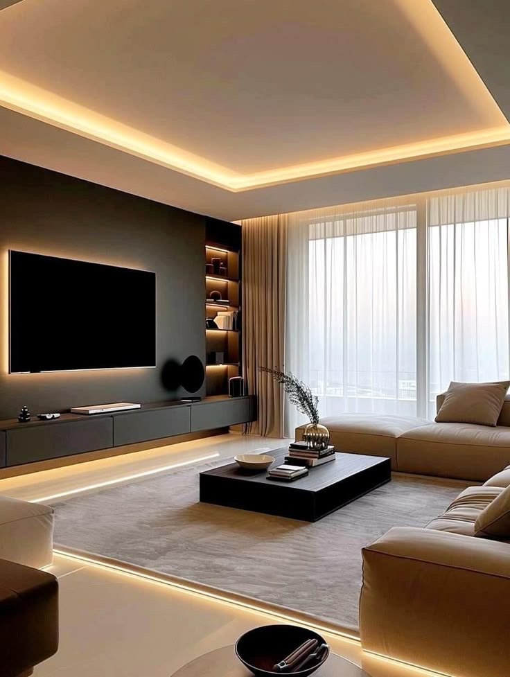 TV feature wall inspiration